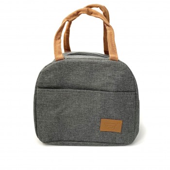 Темосумка для ланча (lunch bag) 5.5л Grey, овальна