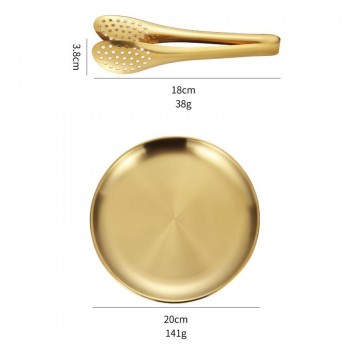 Набір столових приборів для пікніка кемпінгу із нержавіючої сталі, 10 шт. на 2 персони