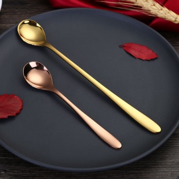 Набір ложок для кави з довгими ложками лате Mood Spoons 4 штуки