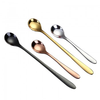 Набір ложок для кави з довгими ложками лате Mood Spoons 4 штуки