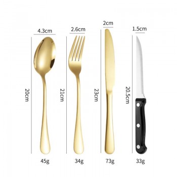 Набір столових приборів для пікніка кемпінгу із нержавіючої сталі, 10 шт. на 2 персони