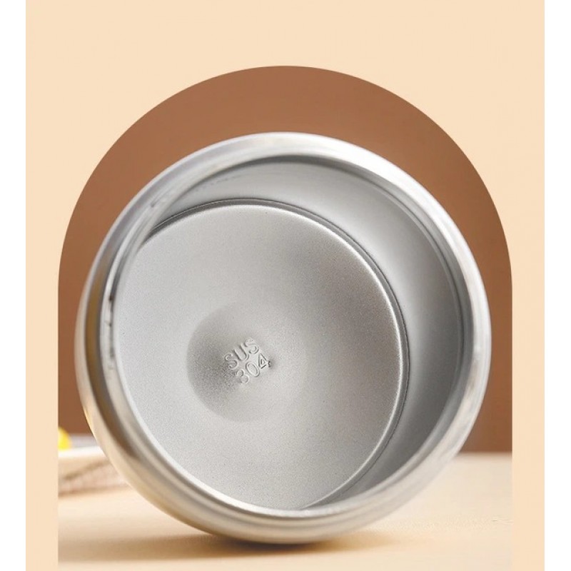 Термо ланч-набір Food Time, ланч-бокс з сумкою та ложкою, 1000 мл, бежевий