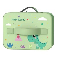 Детская плоская термосумка с милым дизайном, ланч-бег для плоских боксов Mai Dinosaur