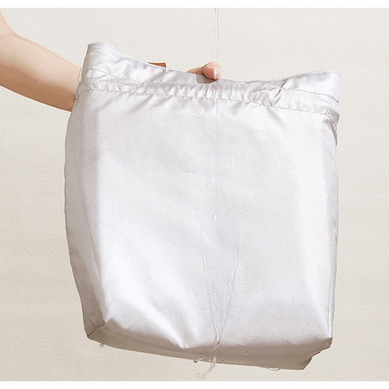 Термосумка-шоппер на завязках Beige Good Life, компактная сумка-холодильник для еды с собой