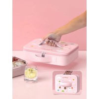 Детская плоская термосумка с милым дизайном, ланч-бег для плоских боксов Mai Rabbit