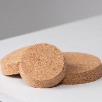 Натуральна конусна пробка для банок і пляшок Cork 55х63 мм (набір 2 шт.)