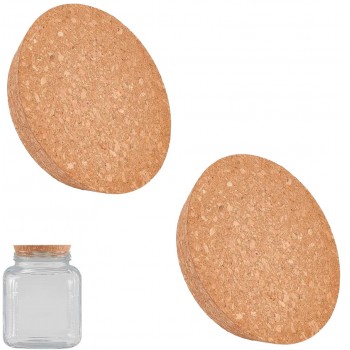 Натуральна конусна пробка для банок і пляшок Cork 75х83 мм  (набір 2 шт.)