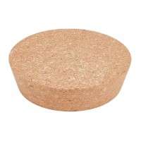 Натуральна конусна пробка для банок і пляшок Cork 55х63 мм (набір 2 шт.)