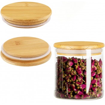 Меленькая бамбуковая крышка Bamboo, внутренний диаметр - 5.5 см