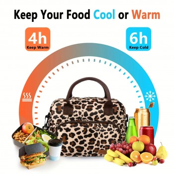 Термосумка для ланчей с ремешком, водонепроницаемая, для работы, школы и пикника Heo 10 л, синяя