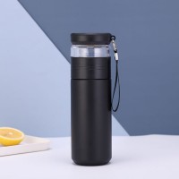 Термос для заваривания чая 500 мл с инфузером Infuza, черный