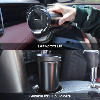 Термокружка 500мл, автокружка - термос для чаю, кави Star чорна