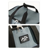 Большая термосумка-холодильник для еды и напитков с фольгированным покрытием Season 18л, черная